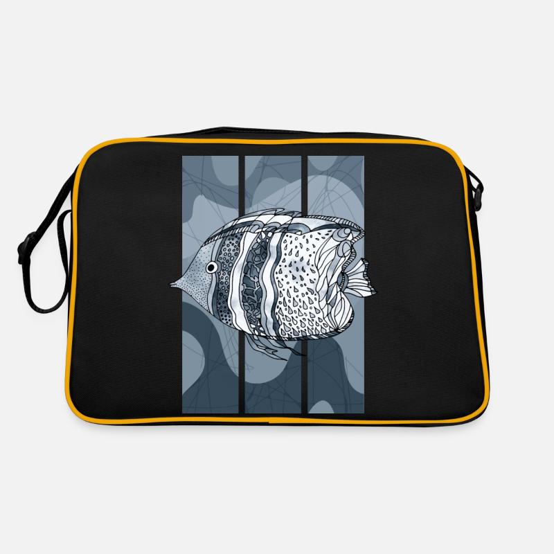 Fisch Retro Tasche
