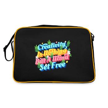 Détendez-vous avec une dorite - Sac Retro - noir/or - Dos