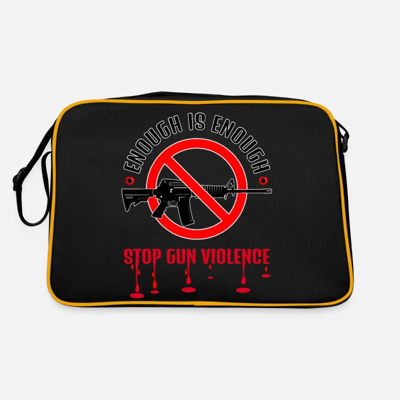 STOP GUN VIOLENCE | ENOUGH IS ENOUGH Retro Bag