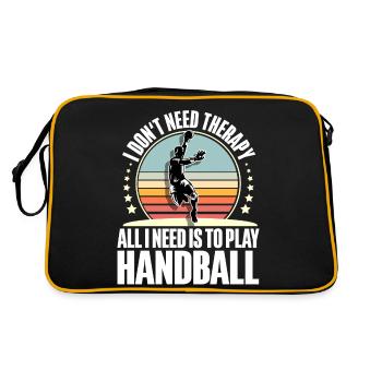 Handballeur Handballeur - Sac Retro - noir/or - Dos
