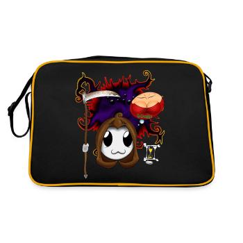 Four Horsemen Of The Apocalypse: Death - Retro Bag - black/gold - Back