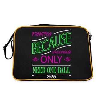 Fun Sport Mixed Martial Arts Judo Karate Cool - Retro Bag - black/gold - Back