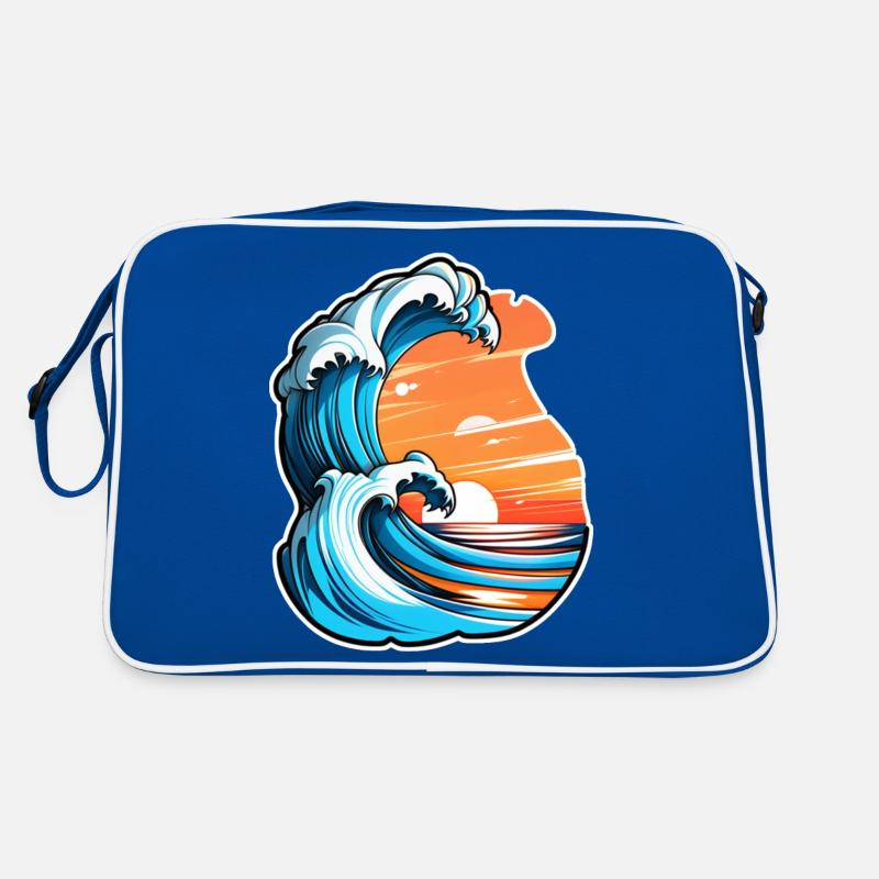 vague - été - vacances Sac Retro