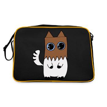 Chat - Sac Retro - noir/or - Dos