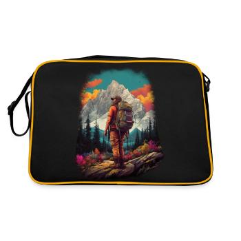 Vagabond 01 - Sac Retro - noir/or - Dos