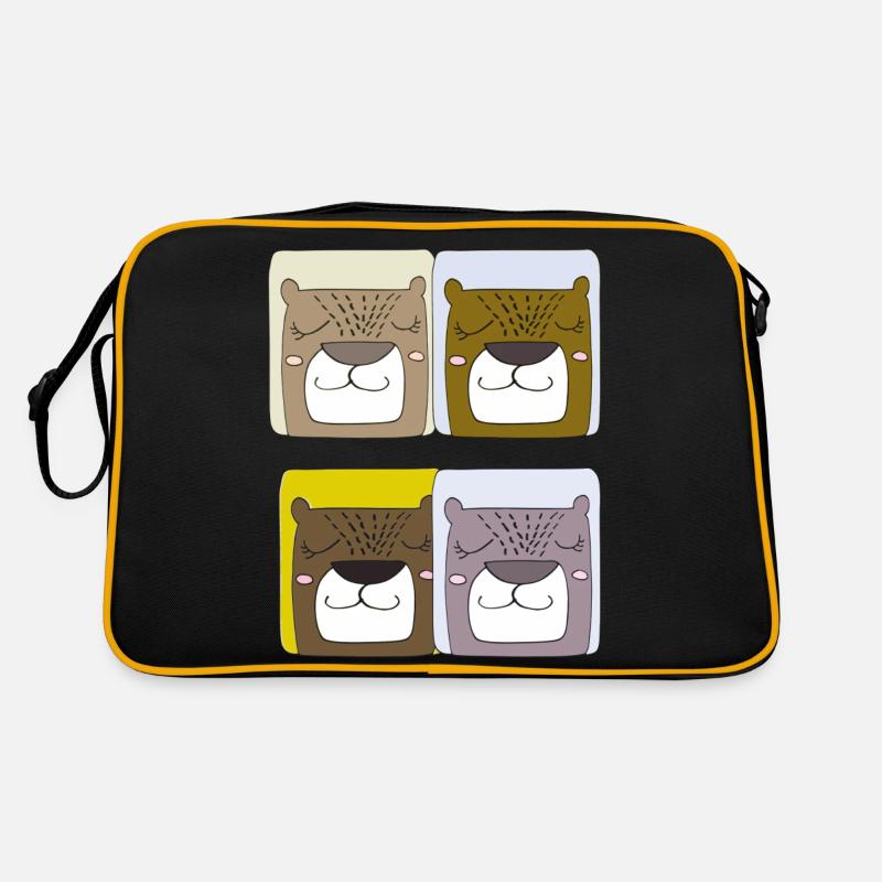 Ours 4 fois plus Sac Retro