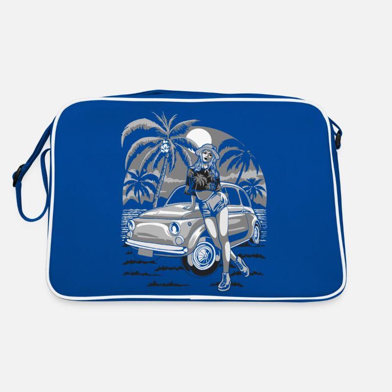 Été Lac Nature Flore Art Fleurs Mer Plage Sac Retro