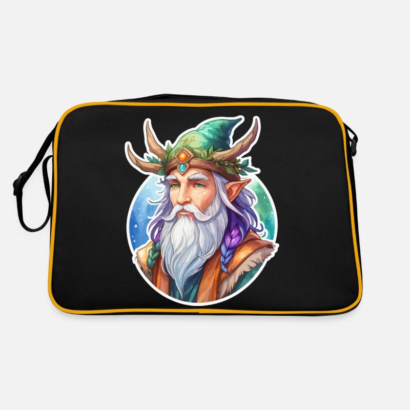 Druid Watercolors Retro Bag