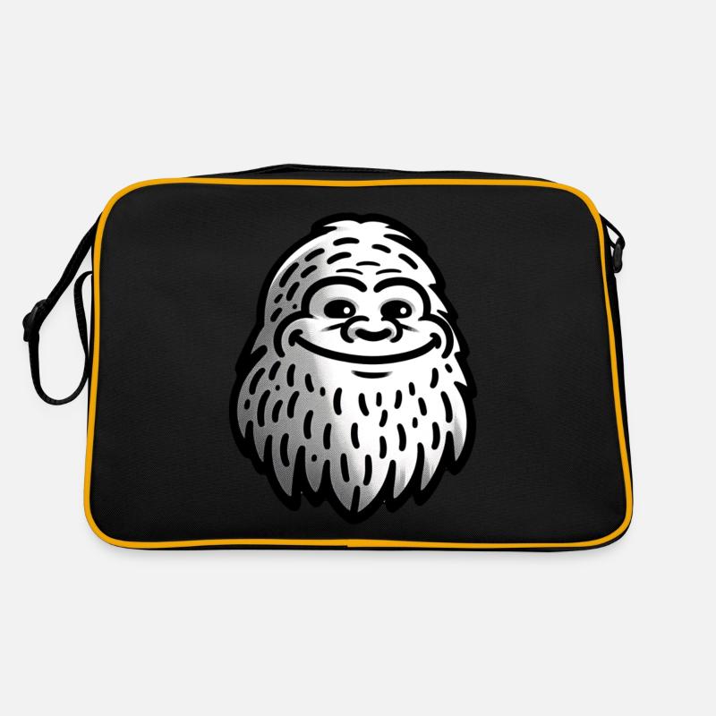 Yéti souriant - Observation d’un Sasquatch Sac Retro