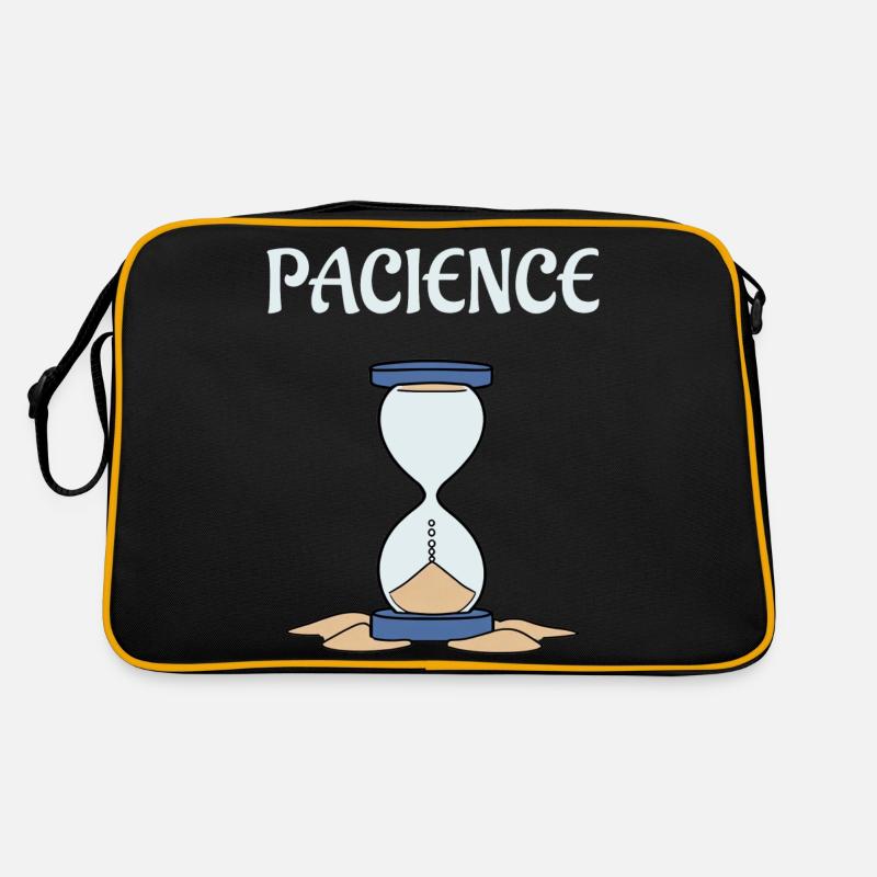 Sablier pacience Sac Retro