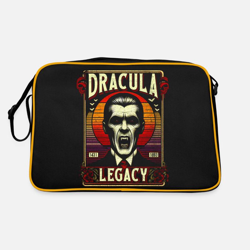 L’héritage de Dracula, Vampire monstre vintage classique Sac Retro
