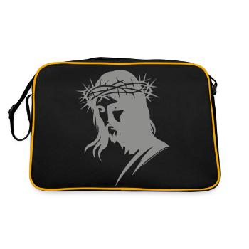 Christ Jesus - Retro Bag - black/gold - Back