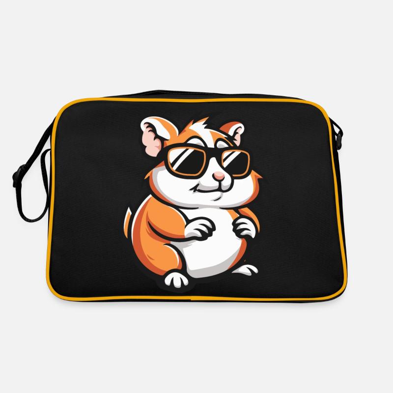 Hamster Comic Cool Retro Tasche