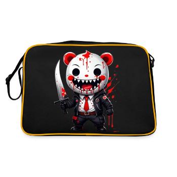 Hide and seek with Teddy - Retro Bag - black/gold - Back