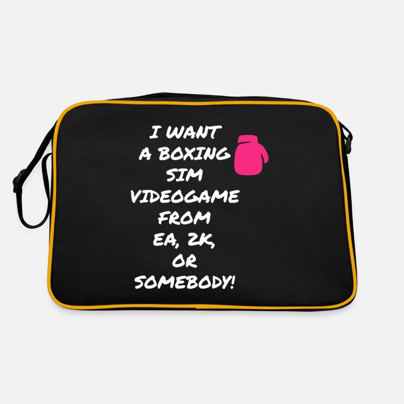 I Want A Boxing Videogame Retro Bag