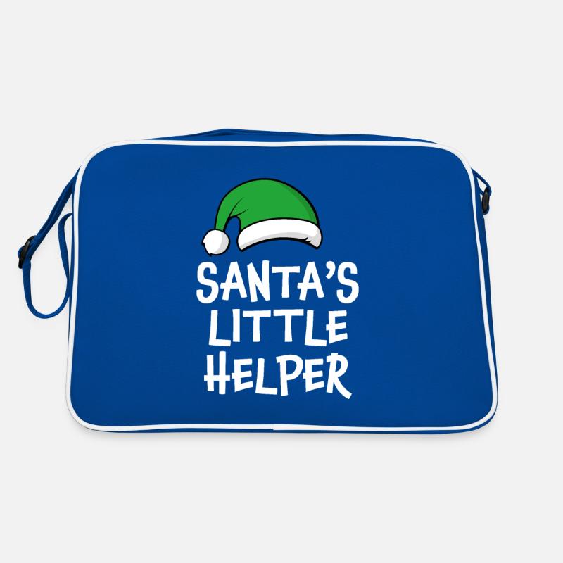 Le petit assistant du Père Noël Sac Retro