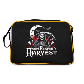 Harvest Grim Reaper - Retro Bag - black/gold - Back