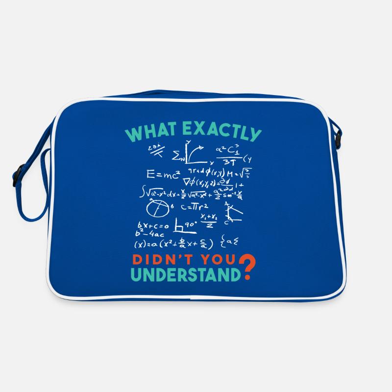 Physique Math Formule Blague Sac Retro
