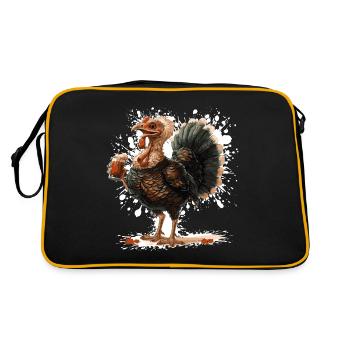 Truthan Beer Funny - Retro Bag - black/gold - Back