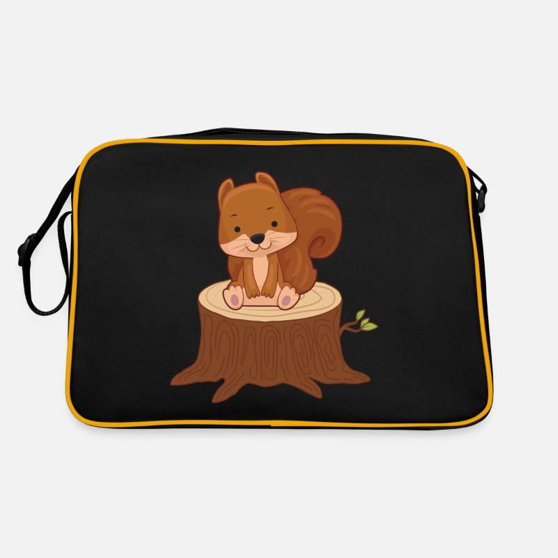 Écureuils Sac Retro