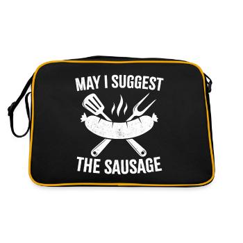 May I suggest the sausage - Retro Bag - black/gold - Back