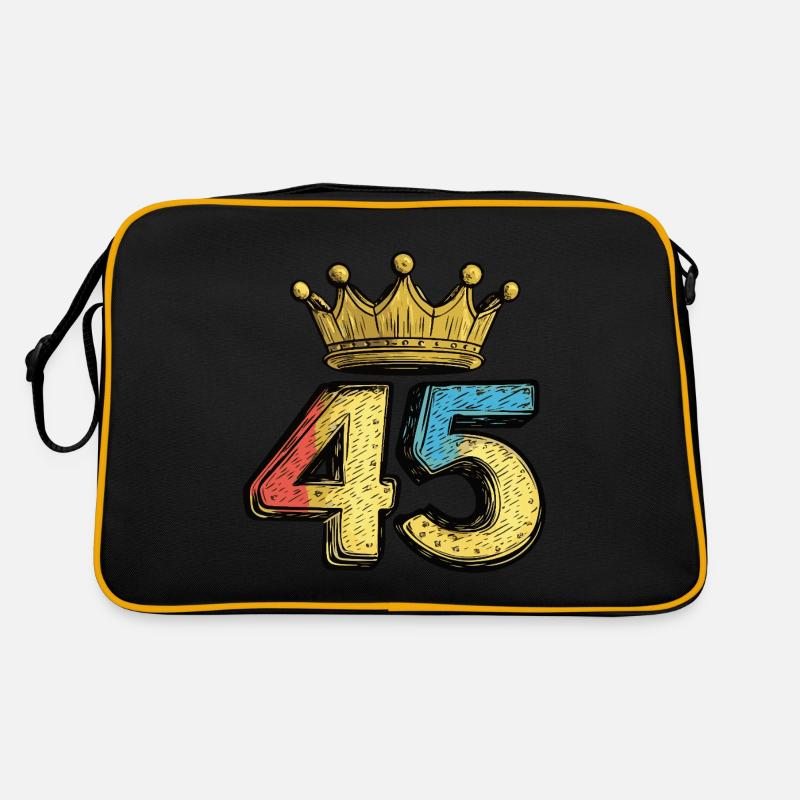 Couronne à 45 chiffres Sac Retro