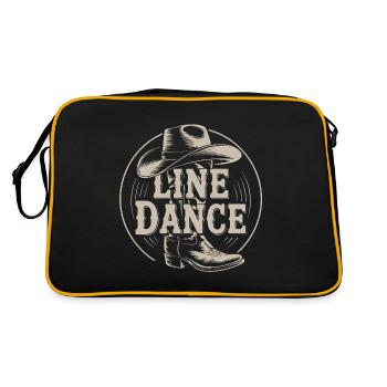 Formation de groupe de danse en ligne My Dance Sport - Sac Retro - noir/or - Dos