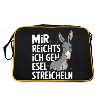 Donkey Donkey Mule Muli - Retro Bag - black/gold - Back