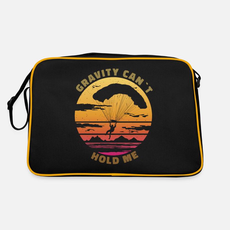 Gravity Can't Hold Me – Paragliding Design Retro Bag