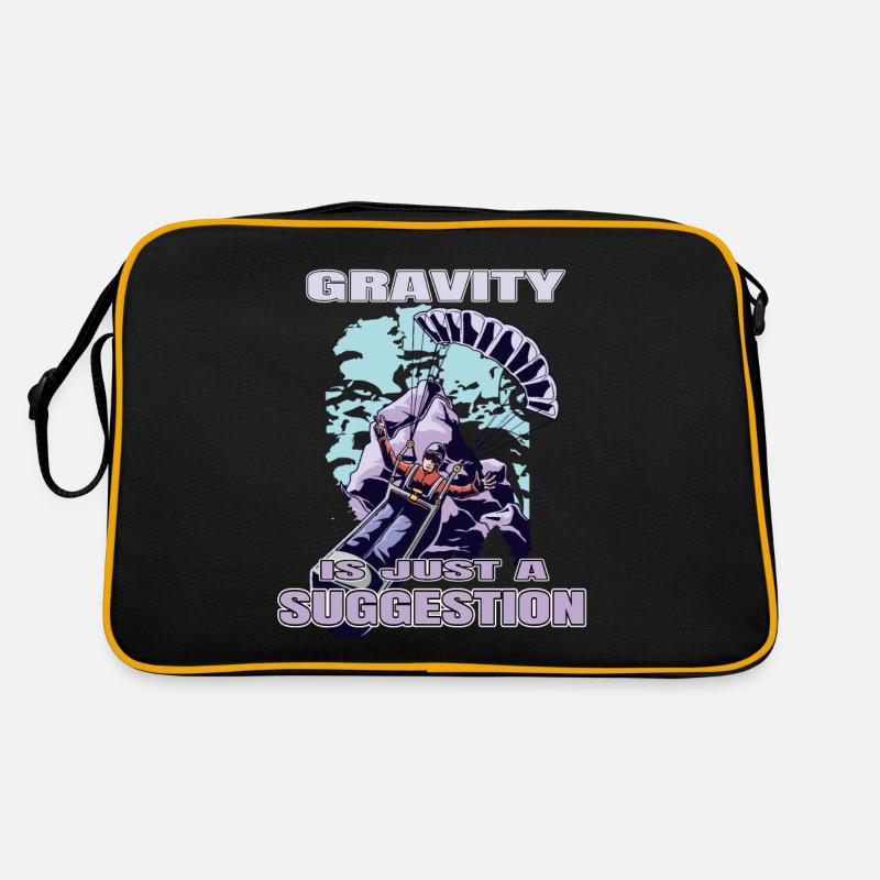 Gravity Is Just a Suggestion – Paragliding Retro Bag