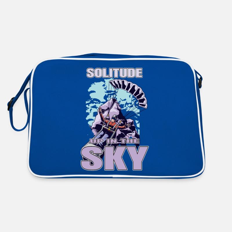 Solitude Up in the Sky – Paragliding Retro Tasche