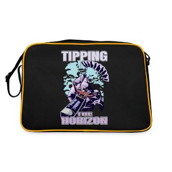 Tipping the Horizon – Paragliding Adventure - Retro Bag - black/gold - Back