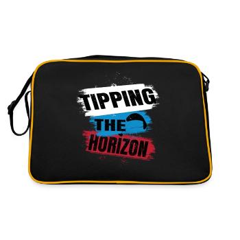 Tipping the Horizon – Paragliding Adventure - Retro Bag - black/gold - Back