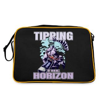 Tipping the Horizon – Paragliding Adventure - Retro Bag - black/gold - Back