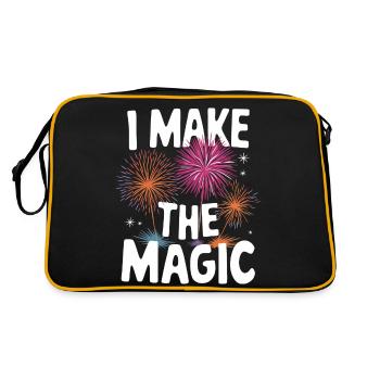 Pyrotechnics Fireworks Pyrotechnics - Retro Bag - black/gold - Back