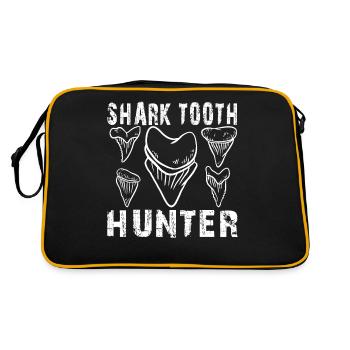 Conception du chasseur de dents de requin Chasseur de dents de requin - Sac Retro - noir/or - Dos