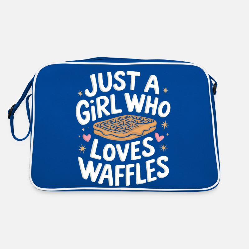 Waffles Breakfast Sweets Retro Bag