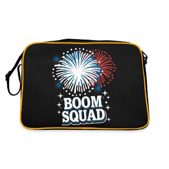 Pyrotechnics Fireworks Pyrotechnics - Retro Bag - black/gold - Back