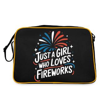 Pyrotechnics Fireworks Pyrotechnics - Retro Bag - black/gold - Back