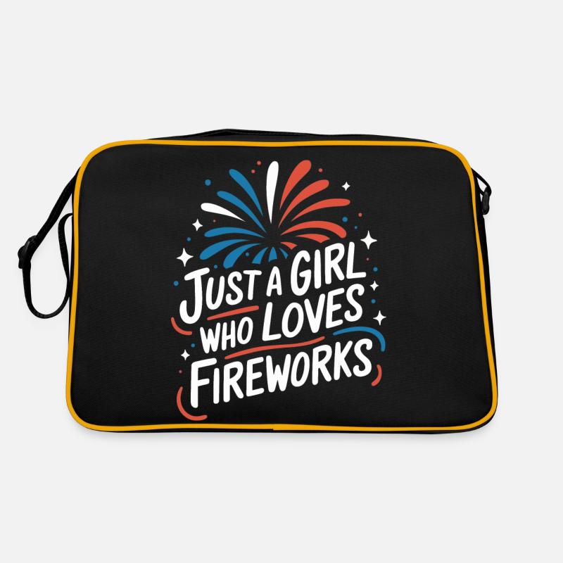 Pyrotechnics Fireworks Pyrotechnics Retro Bag