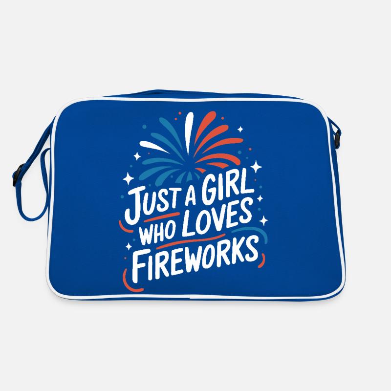 Pyrotechnics Fireworks Pyrotechnics Retro Bag