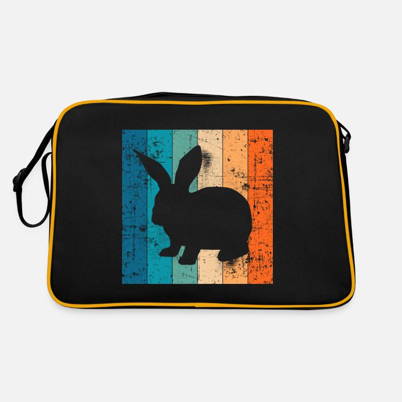 Rabbit Easter Retro Gift Retro Bag