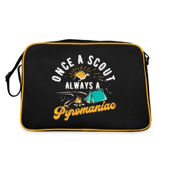 Scouting Cadeau - Sac Retro - noir/or - Dos