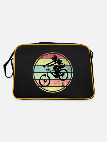 Descente VTT - Sac Retro - noir/or - Dos
