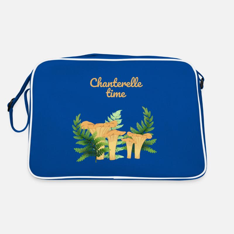 Girolles dans une forêt Sac Retro