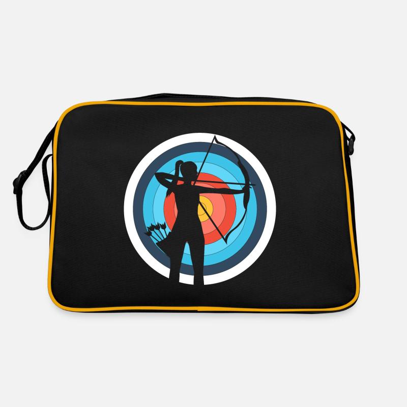 Archer tir à l’arc femmes Sac Retro