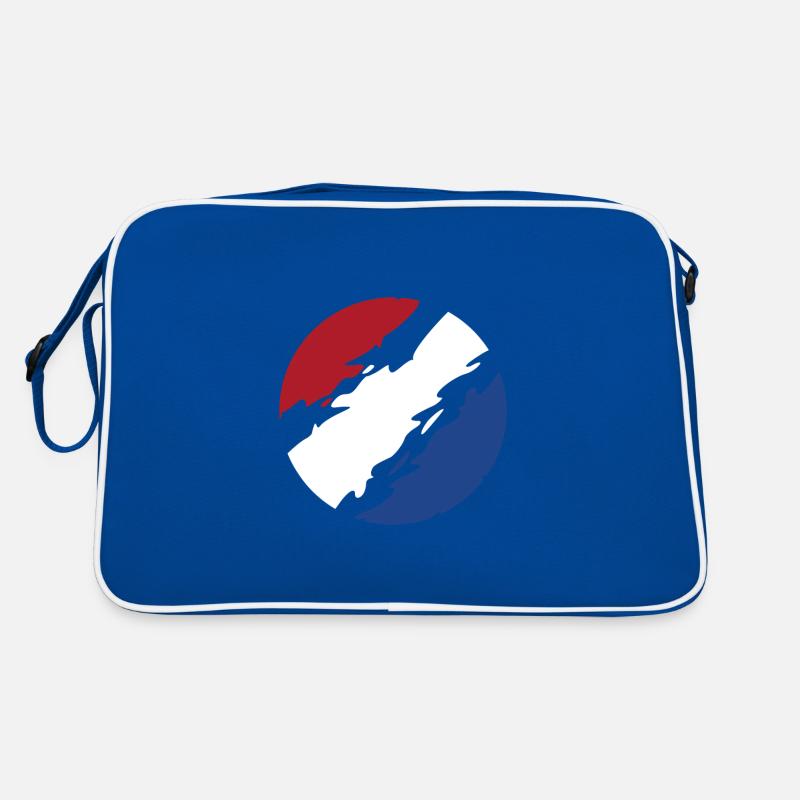 Netherlands Flag Flag Circle Retro Bag