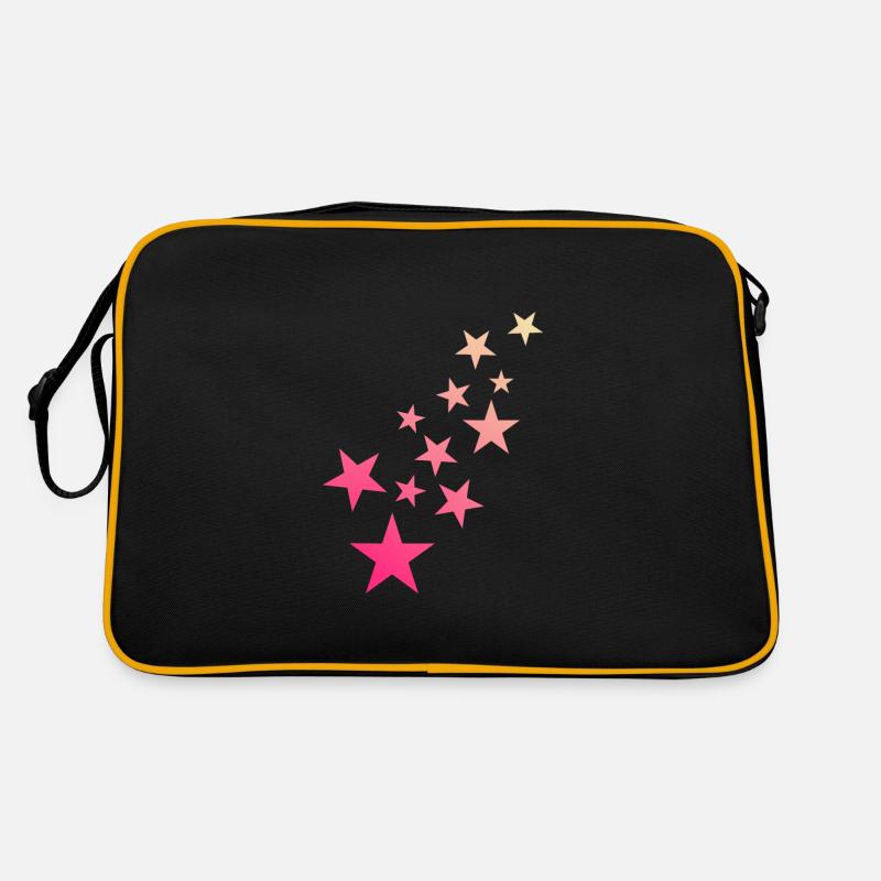 Star Star Pattern Starry Sky Retro Bag