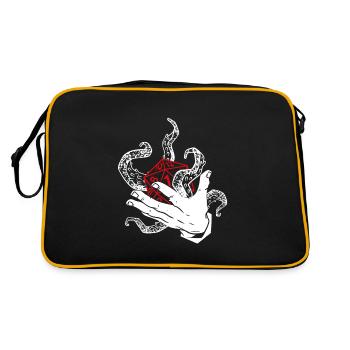 Dice Hand Tentacle W20 Jeu de société d’horreur - Sac Retro - noir/or - Dos