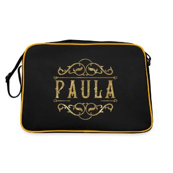 Paula or - Sac Retro - noir/or - Dos
